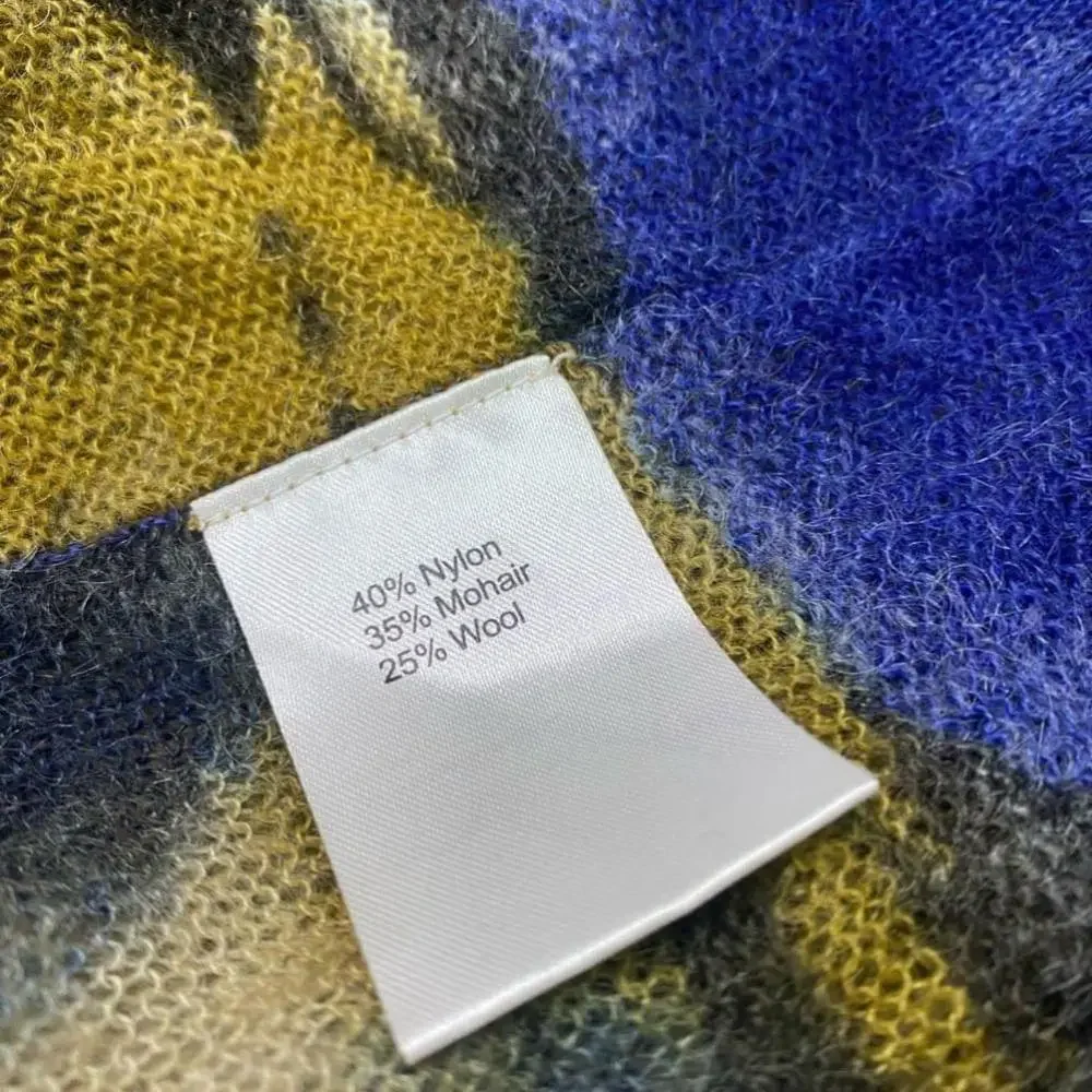 Krimson Klover - Mohair Alpaca Oversized Boxy Poncho Sweater - Picture 4 of 9
